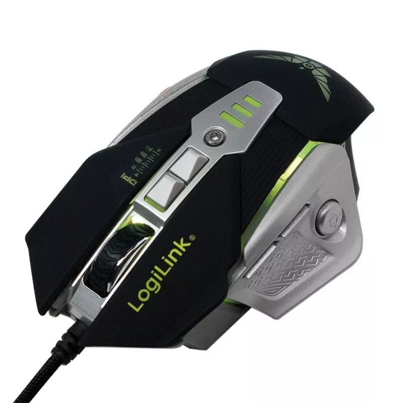 Ratón gaming USB con pesos adicionales
