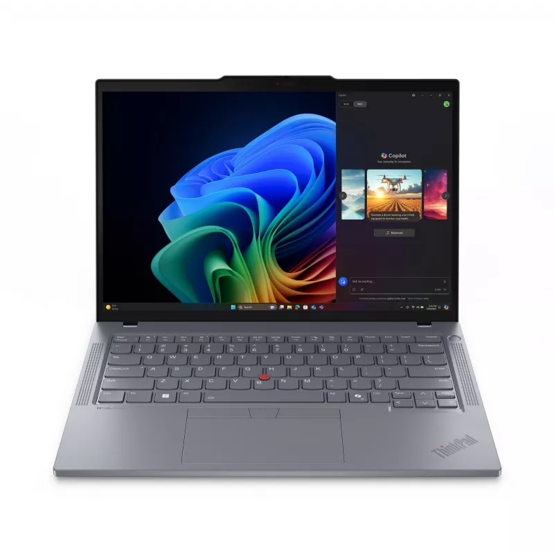 Lenovo ThinkPad T14 Gen 6 Copilot+ Ryzen™ AI 5 PRO 340 256GB SSD 16GB 14 WUXGA (1920x1200) IPS WIN11 Pro GRIS teclado retroiluminado lector de huellas 1YW