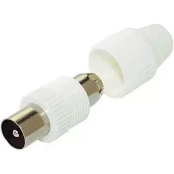 Conector coaxial e+p KW 3 S macho a hembra