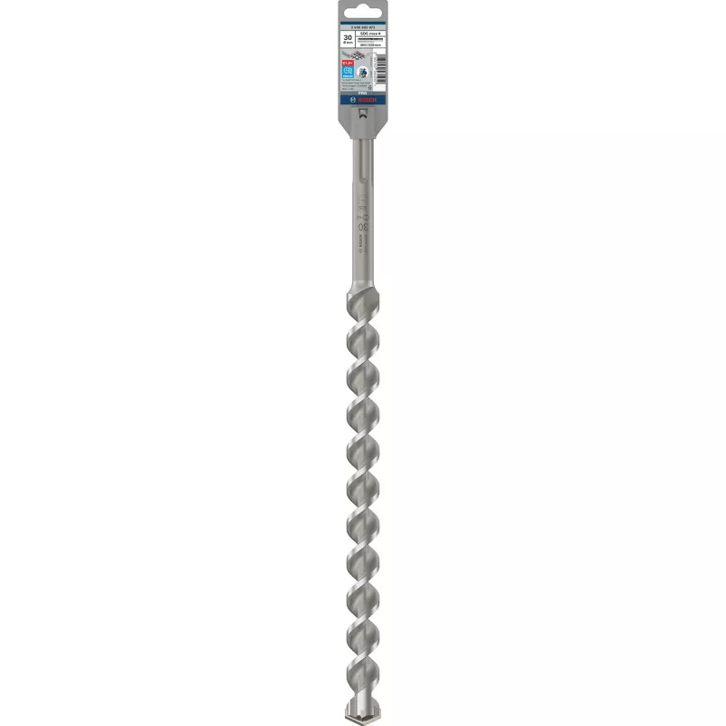 Bosch Broca SDS max-4, martillo perforador, 3 cm, 520 mm, ladrillo, hormigón, 40 cm, SDS Max