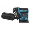 Makita DBO480Z lijadora orbital portátil, lijadora excéntrica, 14000 OPM, negra, azul, 210 W