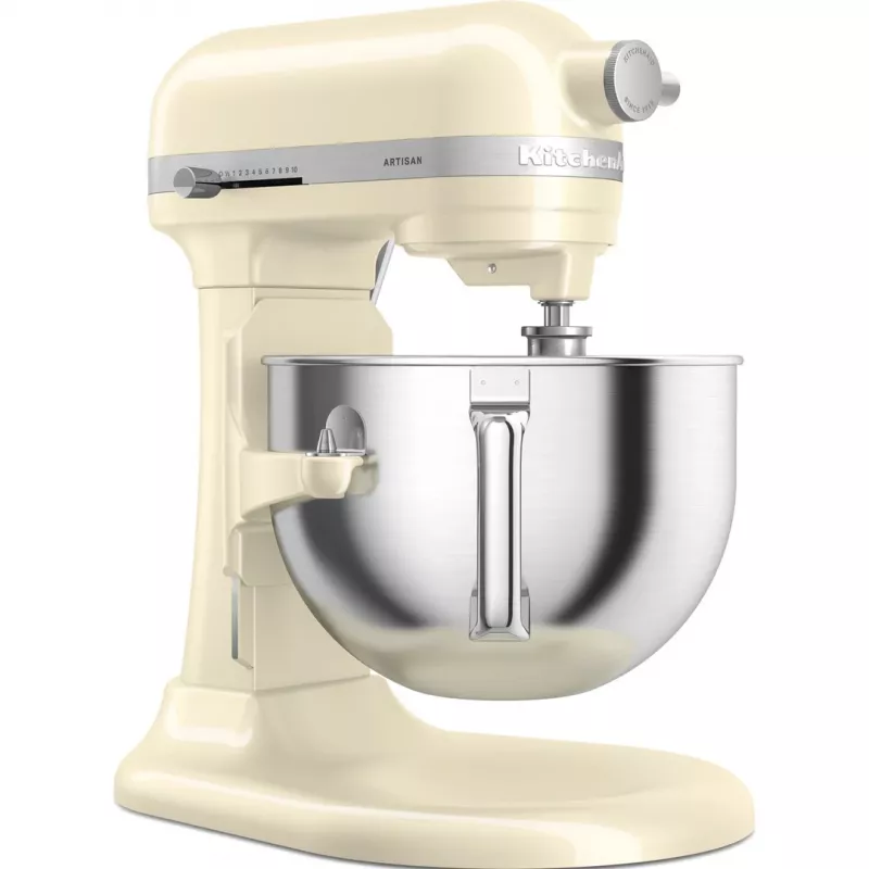 Batidora KitchenAid 5KSM60SPXEAC 375 W Crema, Gris, Acero inoxidable