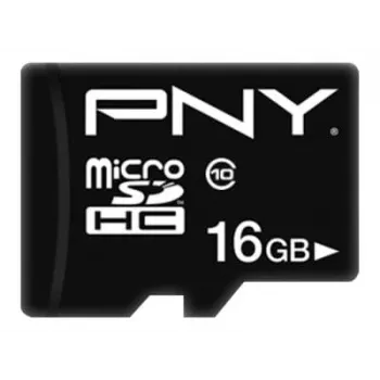 MicroSDHC PNY 16GB Class 10 negro P-SDU16G10PPL-GE