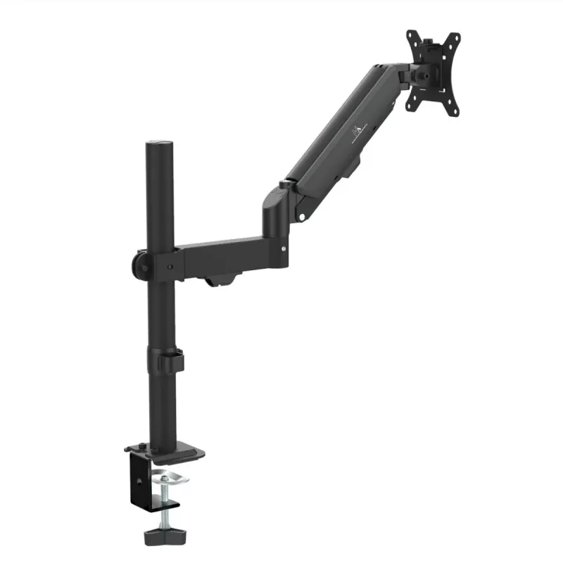 Soporte de monitor MACLEAN MC-135 con muelle de gas para pantallas de 17 a 32 pulgadas, carga 2–10 kg, negro