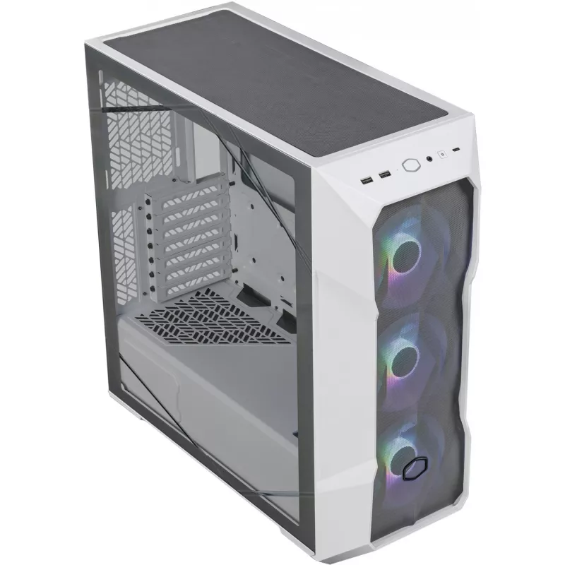 Caja de PC Cooler Master MasterBox TD500 Mesh V2 Torre Media Blanca