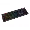 Teclado gaming mecánico MSI Strike Pro W Silent distribución US iluminación RGB, con cable, interruptores táctiles Silent