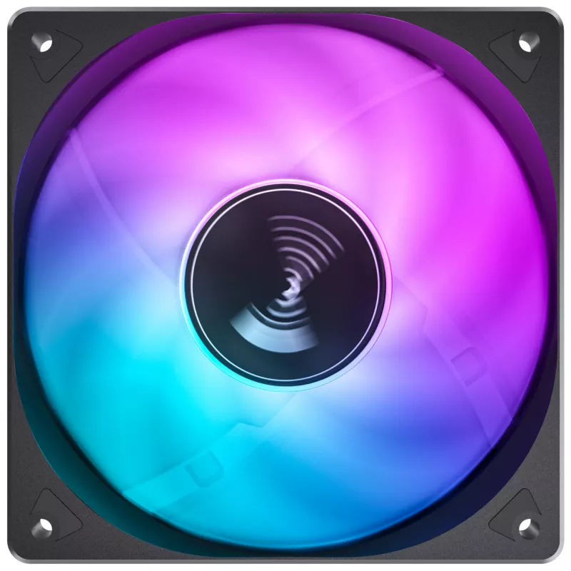 JONSBO SL-120CW ventilador de caja RGB de 120 mm, 3 pines, blanco