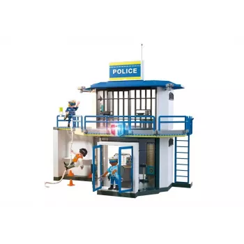 Playmobil Action Heroes 71874 comisaría de policía con sala de interrogatorios