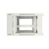 Armario rack de pared Extralink 6U 600x600 AZH Gris Montaje en pared, tipo pivotante