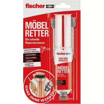 Masilla para madera Fischer Espátula de reparación 545876 25 ml (545876)