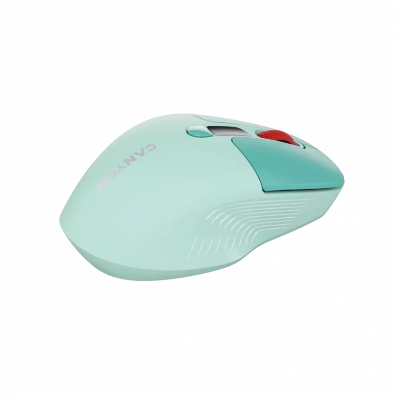 Ratón Canyon MW-26 – óptico inalámbrico 2 en 1 Bluetooth / 2,4 GHz – silencioso – verde
