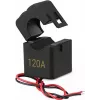 Shelly · Accesorios para empotrar y carril DIN · Transformador de corriente 120 A · Pinza de inducción para EM y 3EM