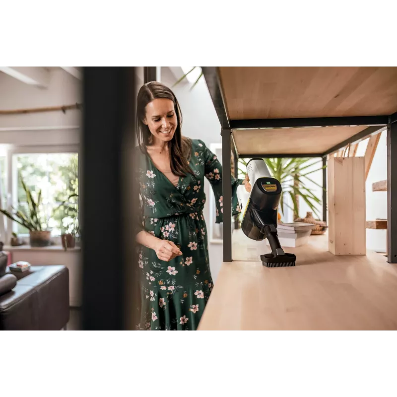 Aspirador de escoba Karcher VC 6 Cordless ourFamily Duo — aspirador de escoba inalámbrico, 25,2 V, 0,8 L, HEPA 12, 50 min de autonomía
