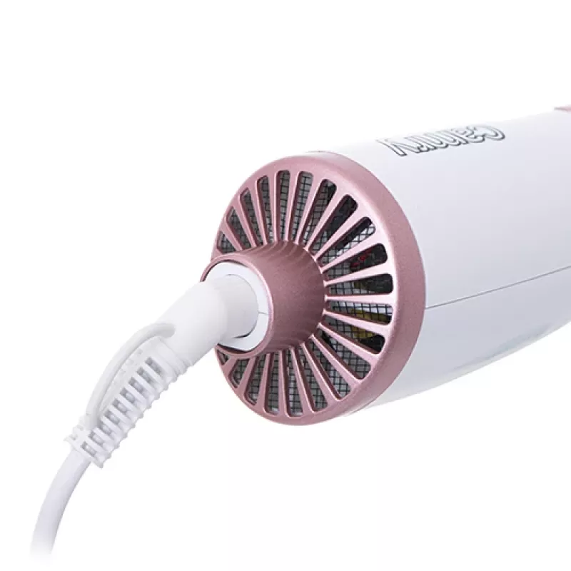 Set de estilismo Camry CR 2021 — moldeador con vapor, 1000 W, 3 niveles de calor, gris/azul/negro