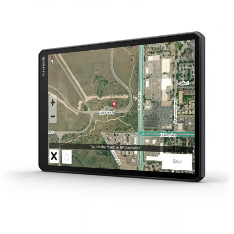 Garmin Camper 1095 MT-D EU navegador para autocaravanas, pantalla táctil 10,1" TFT 1280 x 800, 32 GB, microSD, mapas de Europa, 554 g, negro (010-02749-10)