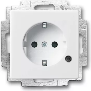 BUSCH JAEGER 2013-0-5286 - CEE 7/3 - 2P+E - Blanco - 250 V - 16 A - 71 mm