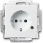 BUSCH JAEGER 2013-0-5286 - CEE 7/3 - 2P+E - Blanco - 250 V - 16 A - 71 mm