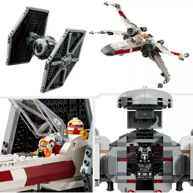 LEGO STAR WARS 75393 TIE Fighter y X-Wing Mash-up