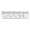 Teclado Apple Magic MXK73D/A universal USB + Bluetooth QWERTZ alemán blanco