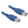 Cable USB DeLOCK USB 3.0-A macho/macho 2m azul