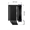 Disipador de CPU Endorfa Fortis 5 negro