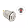 Panel de pulsadores DeLOCK 20981 plateado 230V 3A