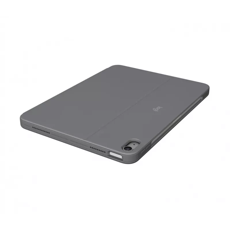 Teclado Logitech Combo Touch QWERTY US International gris con trackpad