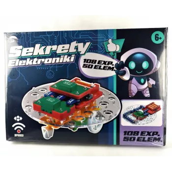 Kit de electrónica educativa Dromader Zestaw Sekrety elektroniki - Intelligent vehicle kit