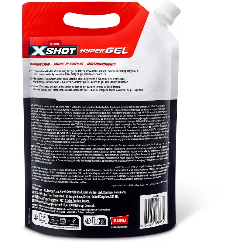 XShot HYPER GEL 36810-EN71 Accesorio/consumible para pistola de juguete pack de recarga