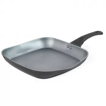 Plancha Russell Hobbs RH01861EU7 28 cm Crystaltech – superficie antiadherente, plancha plana para parrilla