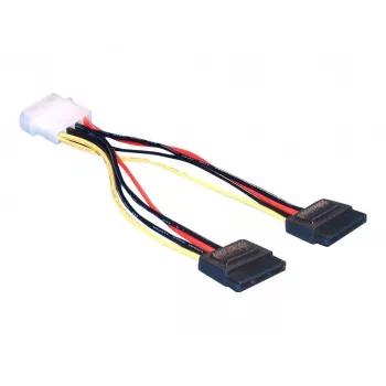 Cable de alimentación SATA HDD 2x DeLOCK 60102 0,112 m