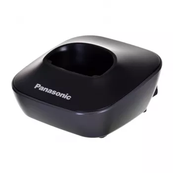 Teléfono DECT Panasonic KX-TG1611, negro, 1,9 GHz, pantalla de 1,25