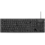 Renkforce RF-3561816 teclado USB + PS/2 QWERTZ alemán negro (RF-3561816)