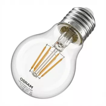 Lámparas LED Osram LED Classic A 60 Filament P 5,9 W 827 Clear E27, forma de bombilla clásica