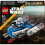 LEGO Star Wars Captain Rex Y-Wing Microfighter, pieza de coleccionista: juguete de nave espacial de las Guerras Clon con una minifigura de personaje para niños a partir de 6 años