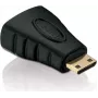 PureLink X-HA030 Adaptador de conector Mini HDMI a toma HDMI, Full HD, negro