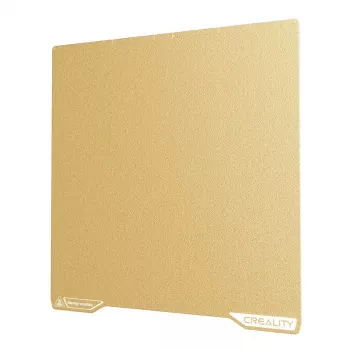 Buildplate Creality K2 PEI placa de impresión mate, compatible con Creality K2, amarilla, 1 ud.