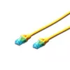 Digitus DK-1512-020/Y Cable de parcheo Ethernet Amarillo