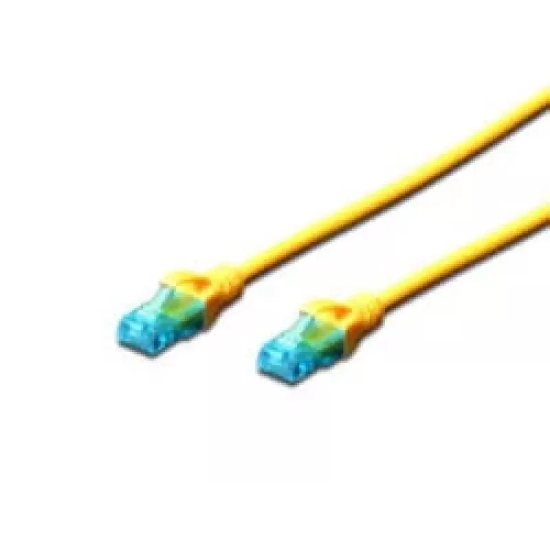 Digitus DK-1512-020/Y Cable de parcheo Ethernet Amarillo