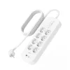 SurgePlus 8x schuko 1xUSB-A 1xUSB-C 900J 2 m