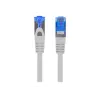 Cable de red LANBERG Cat6a S/FTP PCF6A-10CC-0300-S RJ-45 3 m gris, LSZH, 500 MHz, CCA, Ø6 mm