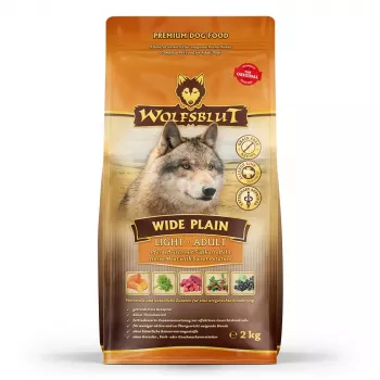 WOLFSBLUT Wide Plain Light Horse con batata - comida para perros - 2 kg