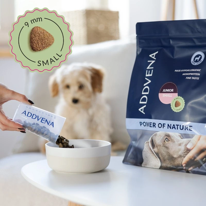 ADDVENA Power of Nature Junior Small Lamb - pienso seco para perros - 10 kg