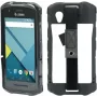 MOBILIS CASE Protech funda TPU para TC 51/52/56/57 - correa elástica de mano con soporte para lápiz - color Negro (052046)