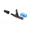 Conector rápido de fibra óptica Extralink SC/UPC macho, pack individual, negro o azul