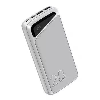 Batería externa portátil Navitel PWR20 MX BLANCO 20000 mAh
