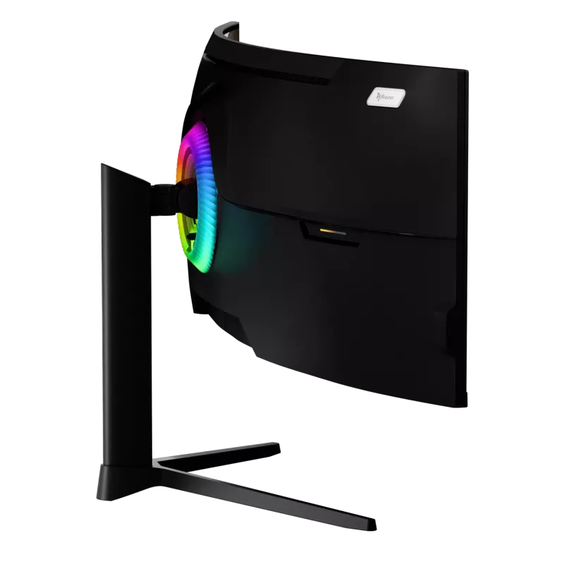 Monitor LED curvo 49 pulgadas Arozzi Nova — 5120 x 1440 Dual QHD, panel VA, 4 ms, hub USB, VESA