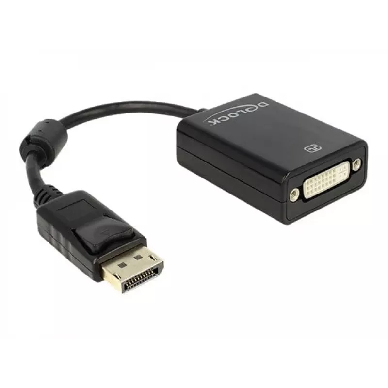 Adaptador Delock DisplayPort macho > DVI 24+5 hembra - Adaptador DisplayPort - DisplayPort (M)