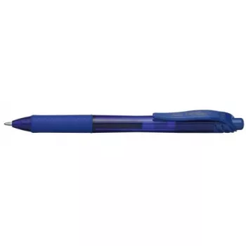Bolígrafo retráctil con clip Pentel Energel X 1.0 Azul