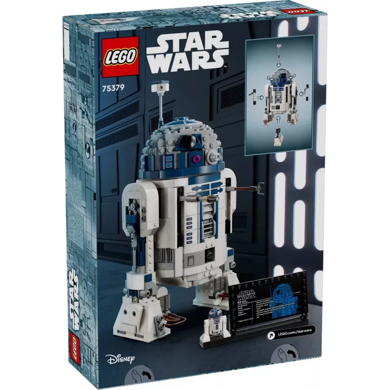 LEGO Star Wars 75379 R2-D2 set de construcción con minifigura de Darth Malak, 1050 piezas, 10+
